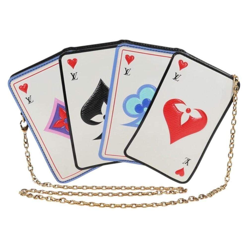 Louis Vuitton Monogram Game On Portefeuille Zoe Shoulder Bag White